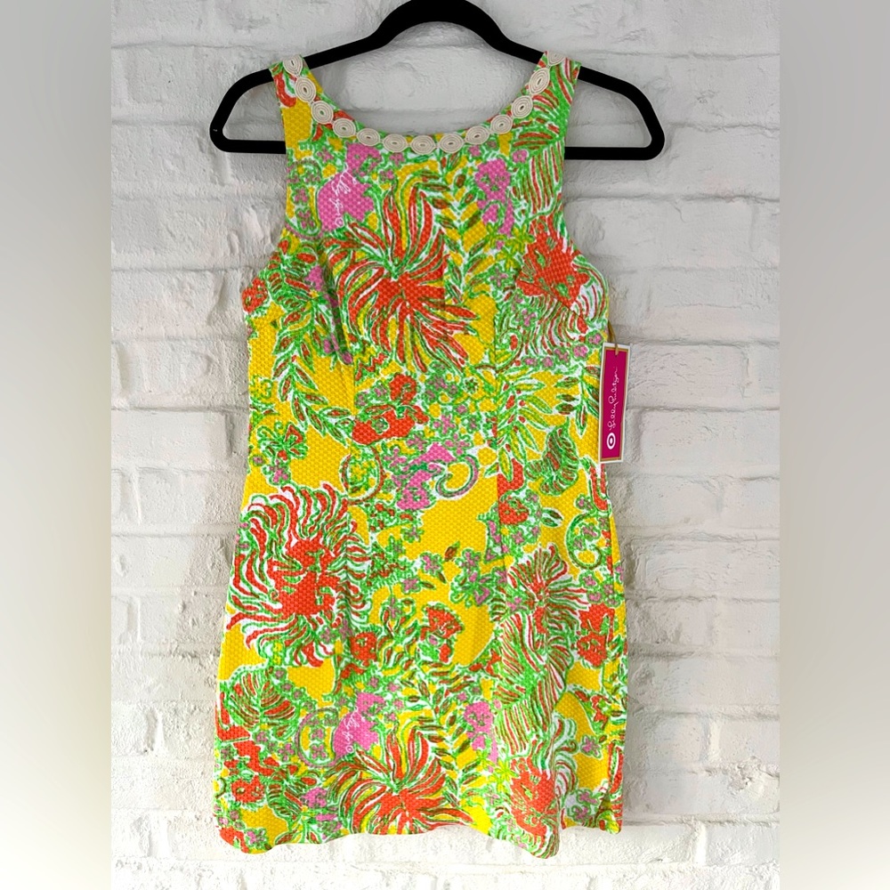 RARE- BNWT Lilly Pulitzer for Target Happy Place Shift Dress - Size 6